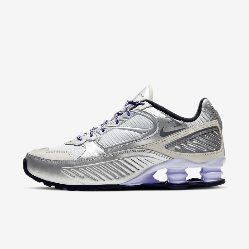Nike Shox Enigma 9000 Sneakers Dame Sølv | XF7154-234