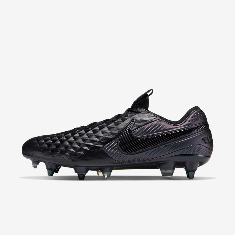 Nike Tiempo Legend 8 Elite SG-PRO Anti-Clog Traction Fodboldsko Dame Sort | NG6121-068