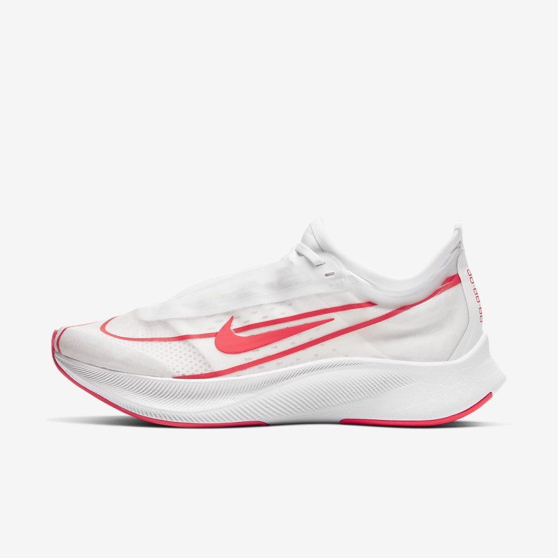 Nike Zoom Fly 3 Løbesko Dame Hvide | GF4989-039
