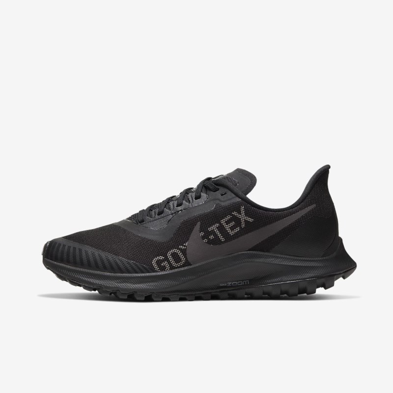 Nike Zoom Pegasus 36 Trail GORE-TEX Løbesko Dame Sort | XM9414-251